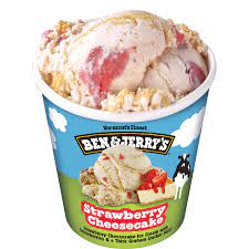 strawberry cheesecake ice cream ben