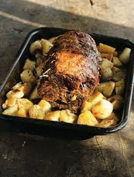 But if you prefer to slice the meat for a more formal presentation. Slow Roast Beef Brisket With Potatoes And Onions Recipe From River Cottage Every Day By Hugh Fearnl Beef Brisket Recipes Slow Roast Beef Slow Cooked Roast Beef