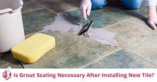 is grout sealing necessary after
