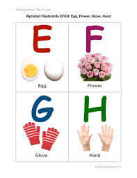 alphabet flashcards efgh free
