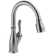 delta leland single handle pull down