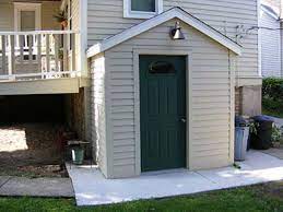 Attached Shed Basement Entrance