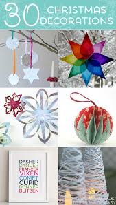 Grab the kids and get creative. 30 Beautiful Diy Homemade Christmas Ornaments To Make