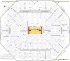oracle arena seat row numbers