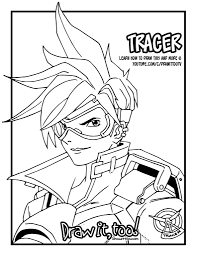 Tracer (Overwatch) - Draw it, Too!
