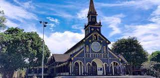 Kontum is a relaxed little town with few sights in their own right. Kon Tum Wooden Church Kon Tum Attractions Asianway Travel