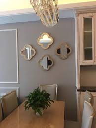 Clover Shaped Wall Mirror Furniture