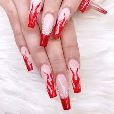 30 chic red nail designs to say i m hot