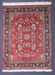 persian tabriz rug with a scrolling