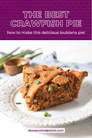 how to make homemade crawfish pie