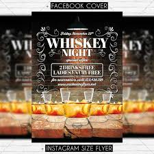 Whiskey Night Premium Flyer Template