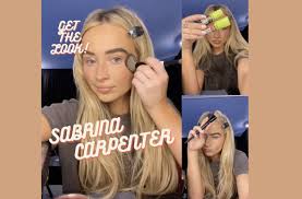 sabrina carpenter makeup tutorial