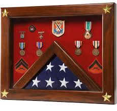 You can buy shadow boxes online including military shadow boxes and state shadow boxes. Military Medal Shadow Box With Display Case For 3 X5 Flag Transitional Wall Accents By Freedom Display Cases