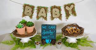 throw a woodland inspired baby shower