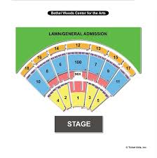 Bethel Woods Center For The Arts Bethel Ny Seating Chart View