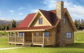Log Home Floor Plans Less Than 1200 Sqft