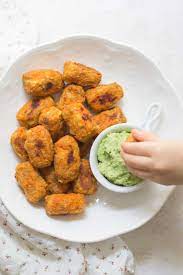 easy baked sweet potato tots mj and