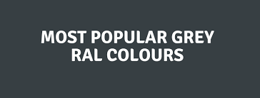 Popular Grey Ral Colours Vanda Coatings