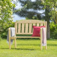 Harrier 2 Seater Wooden Garden Bench