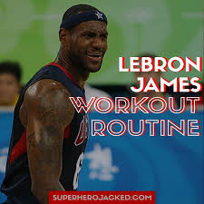 lebron james workout and t updated
