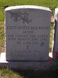 edith dexter rice round 1906 1995