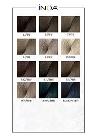 Inoa Swatches In 2019 Light Brown Hair Brown Hair Colors