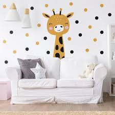 Wall Sticker Baby Giraffe