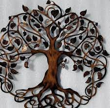 Metal Tree Wall Art Celtic Wall Art