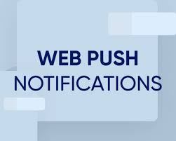what is a web push notification and how