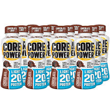 Order Core Power Light Natural High Protein Shake Chocolate Plastic Bottles Fast Delivery
