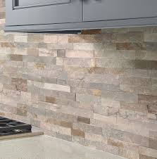 In fact, the subway tile kitchen backsplash model now becomes a favorite as well in a modern kitchen. Msi Golden Honey Random 4 5 X 16 Natural Stone Mosaic Tile Reviews Wayfair