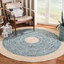 braided round area rug cap210m 4r