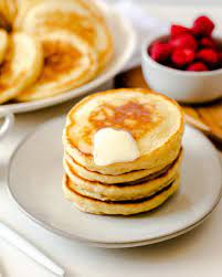 pancakes without baking powder recipe