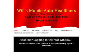 Wills Mobile Auto Headliner Reviews 1 Review Of