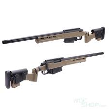 These can shoot up to 500 feet per second, and have features such as blowback, which makes the gun 'recoil' in your hand. Ares Amoeba Stricker As T1 Spring Bolt Action Airsoft Rifle Airsoft Aeg Gas Blowback Upgrade Parts