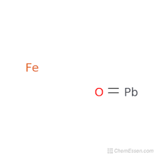 iron lead oxide formula feopb over