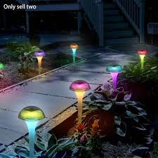 Solar Mushroom Headlight Led Outdoor