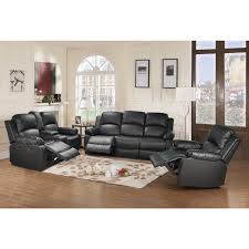 utica reclining sofa set