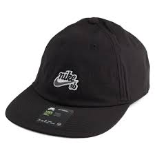 Nike Sb Hats H86 Retro Flatbill Baseball Cap Black