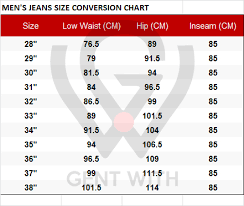 men s size conversion chart convert