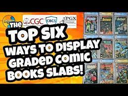 Display Your Graded Comic Book Slabs