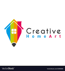 Creative Home Idea Logo Design Template