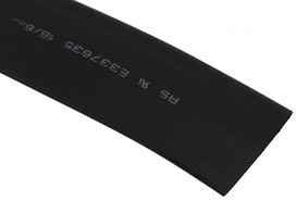 Rs Pro Black Heat Shrink Tubing 18mm Sleeve Dia X 3m Length 3 1 Ratio