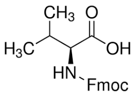 Image result for chemical structure of Fmoc-D-Val-OH