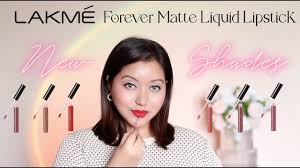 lakme forever matte liquid lip color