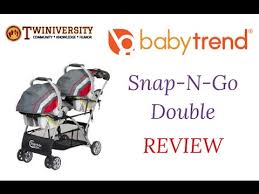 Baby Trend Snap N Go Double Stroller Review