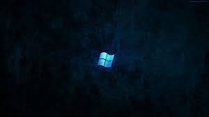 Wallpaper Blue Microsoft Windows logo ...