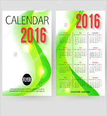 Weekly Calendar Brochure Templates Brochure Designs