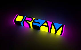 abstract dream colors neon bright