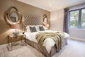 glamorous bedroom designs with gold